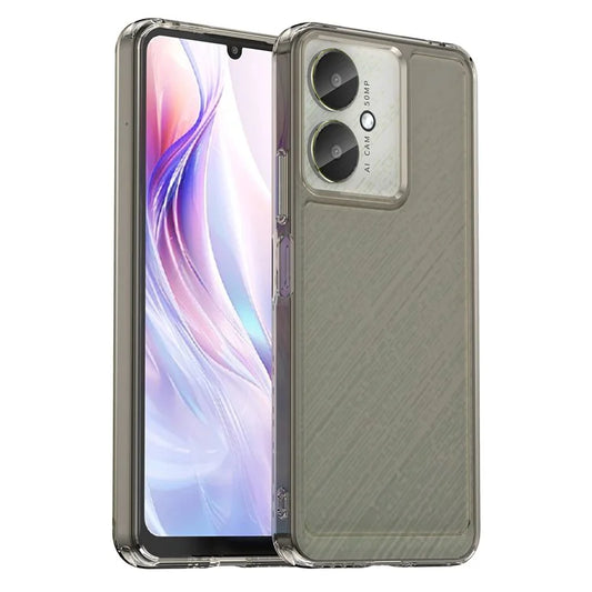 Candy Series for Xiaomi Redmi 13C 4G / 13C 5G / Poco C65 4G Cell Phone Case Clear TPU Back Cover Grey