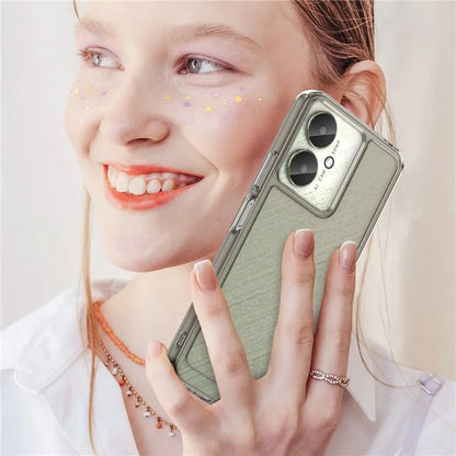 Candy Series for Xiaomi Redmi 13C 4G / 13C 5G / Poco C65 4G Cell Phone Case Clear TPU Back Cover Grey