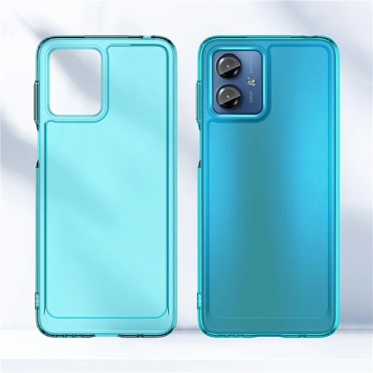 Candy Series for Motorola Moto G14 4G Cell Phone Case Clear TPU Protector Cover