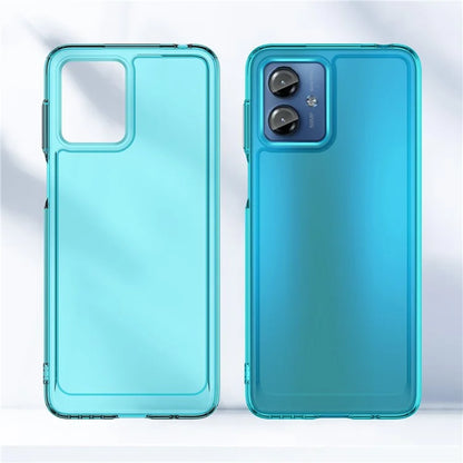 Candy Series for Motorola Moto G14 4G Cell Phone Case Clear TPU Protector Cover