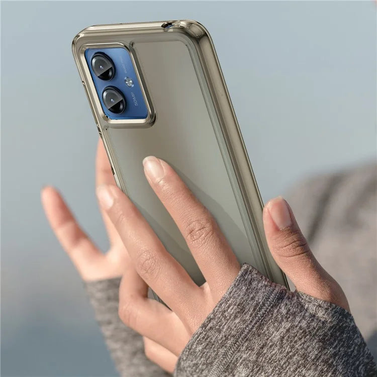 Candy Series for Motorola Moto G14 4G Cell Phone Case Clear TPU Protector Cover