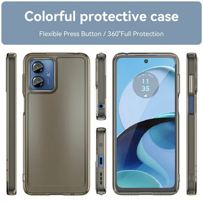Candy Series for Motorola Moto G14 4G Cell Phone Case Clear TPU Protector Cover