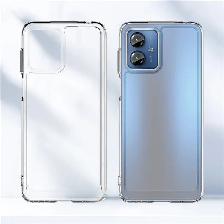 Candy Series for Motorola Moto G14 4G Cell Phone Case Clear TPU Protector Cover