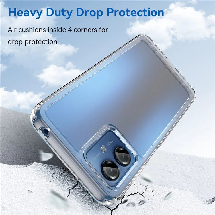 Candy Series for Motorola Moto G14 4G Cell Phone Case Clear TPU Protector Cover