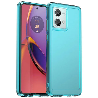 Candy Series for Motorola Moto G84 5G Cell Phone Case Clear TPU Scratch-proof Cover