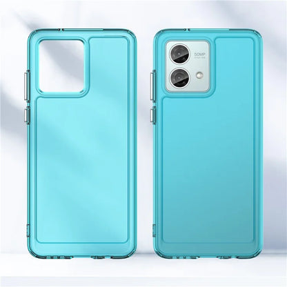 Candy Series for Motorola Moto G84 5G Cell Phone Case Clear TPU Scratch-proof Cover