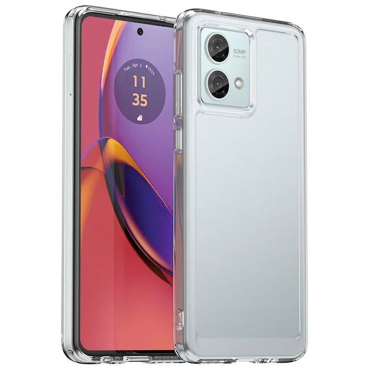 Candy Series for Motorola Moto G84 5G Cell Phone Case Clear TPU Scratch-proof Cover