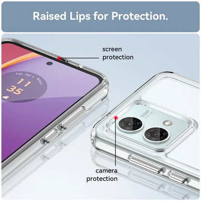 Candy Series for Motorola Moto G84 5G Cell Phone Case Clear TPU Scratch-proof Cover