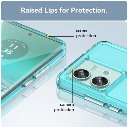 Candy Series for Motorola Edge 40 Neo 5G Back Guard Case Clear TPU Cell Phone Cover