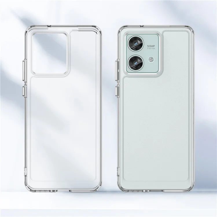 Candy Series for Motorola Edge 40 Neo 5G Back Guard Case Clear TPU Cell Phone Cover