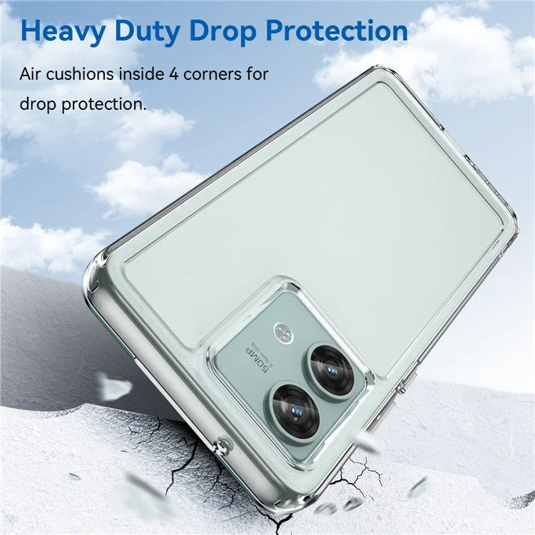 Candy Series for Motorola Edge 40 Neo 5G Back Guard Case Clear TPU Cell Phone Cover