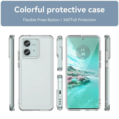 Candy Series for Motorola Edge 40 Neo 5G Back Guard Case Clear TPU Cell Phone Cover
