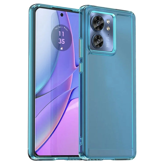 Candy Series for Motorola Edge (2023) 5G Anti-fall Case Clear TPU Cell Phone Cover