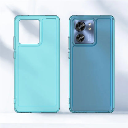 Candy Series for Motorola Edge (2023) 5G Anti-fall Case Clear TPU Cell Phone Cover