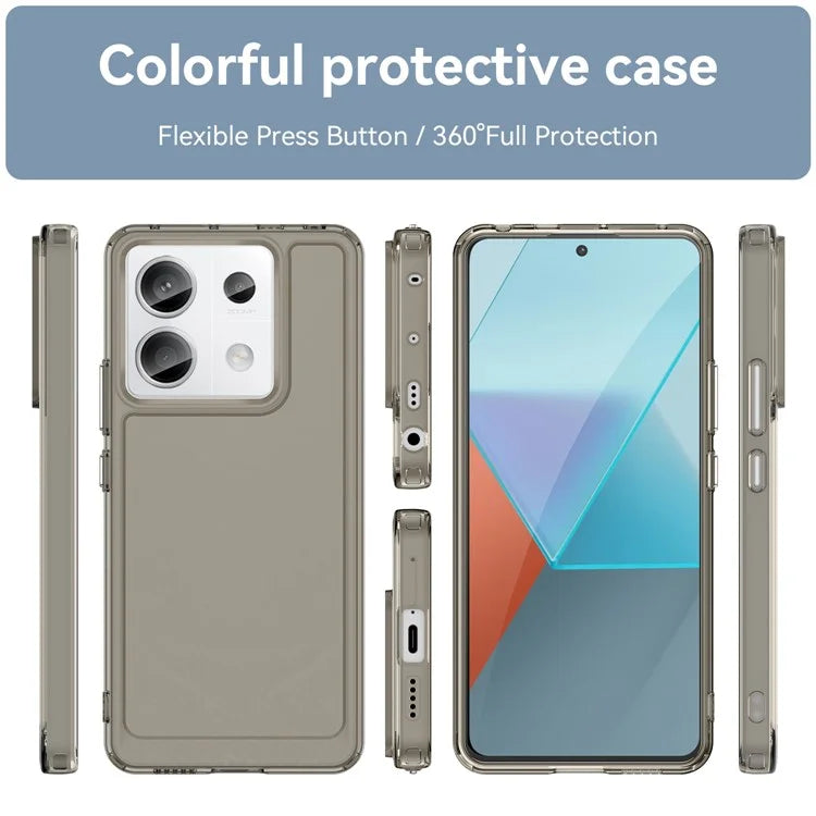 Candy Series for Xiaomi Redmi Note 13 Pro 5G / Poco X6 5G Case Clear TPU Mobile Phone Cover