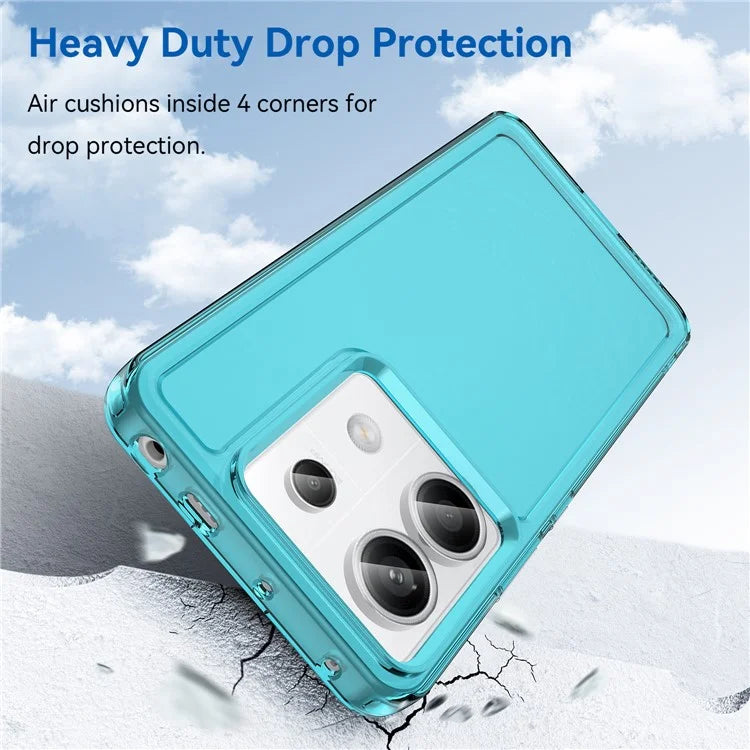 Candy Series for Xiaomi Redmi Note 13 Pro 5G / Poco X6 5G Case Clear TPU Mobile Phone Cover