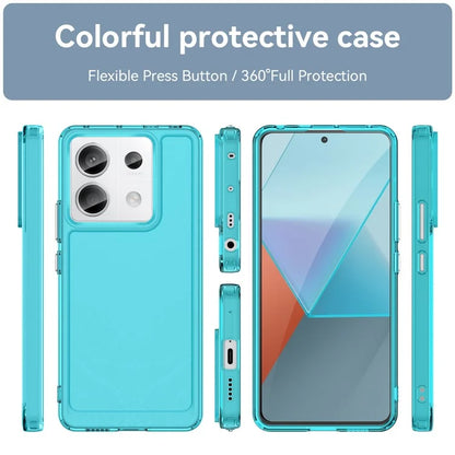 Candy Series for Xiaomi Redmi Note 13 Pro 5G / Poco X6 5G Case Clear TPU Mobile Phone Cover