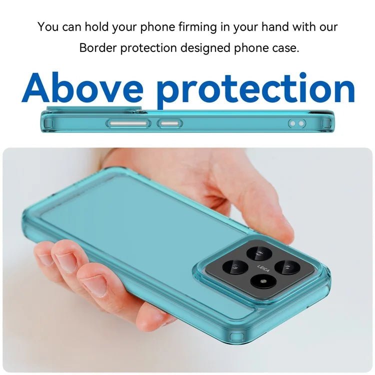 Candy Series for Xiaomi 14 Shockproof TPU Case Clear Mobile Phone Cover