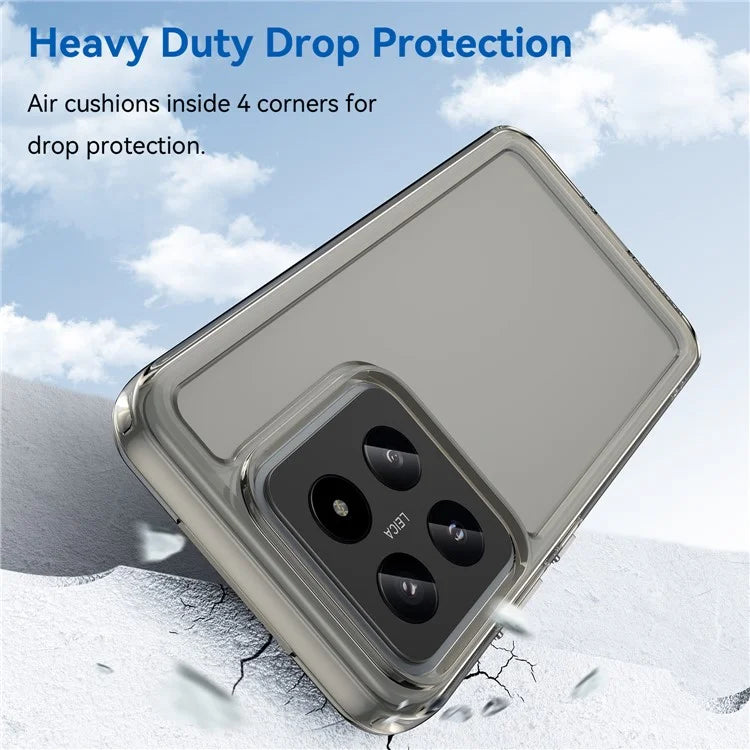 Candy Series for Xiaomi 14 Shockproof TPU Case Clear Mobile Phone Cover