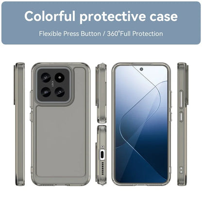 Candy Series for Xiaomi 14 Shockproof TPU Case Clear Mobile Phone Cover