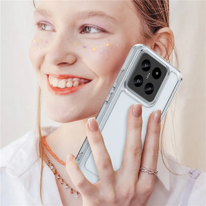 Candy Series for Xiaomi 14 Shockproof TPU Case Clear Mobile Phone Cover