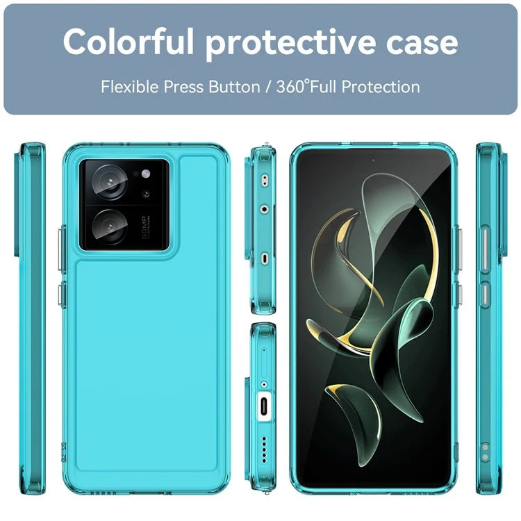 Candy Series for Xiaomi 13T / 13T Pro Clear TPU Back Case Fall Proof Mobile Phone Cover