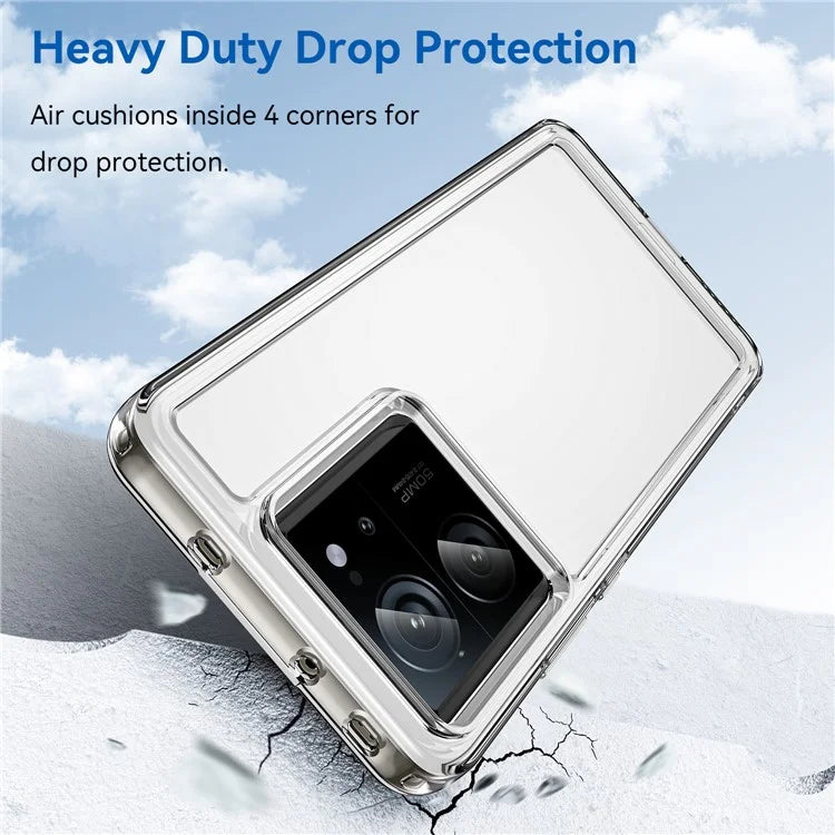 Candy Series for Xiaomi 13T / 13T Pro Clear TPU Back Case Fall Proof Mobile Phone Cover