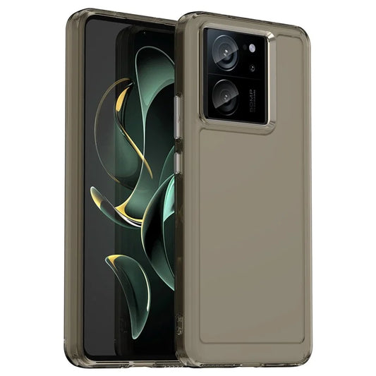 Candy Series for Xiaomi 13T / 13T Pro Clear TPU Back Case Fall Proof Mobile Phone Cover Grey