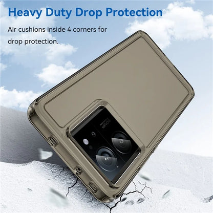 Candy Series for Xiaomi 13T / 13T Pro Clear TPU Back Case Fall Proof Mobile Phone Cover Grey