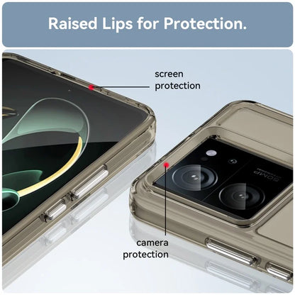 Candy Series for Xiaomi 13T / 13T Pro Clear TPU Back Case Fall Proof Mobile Phone Cover Grey