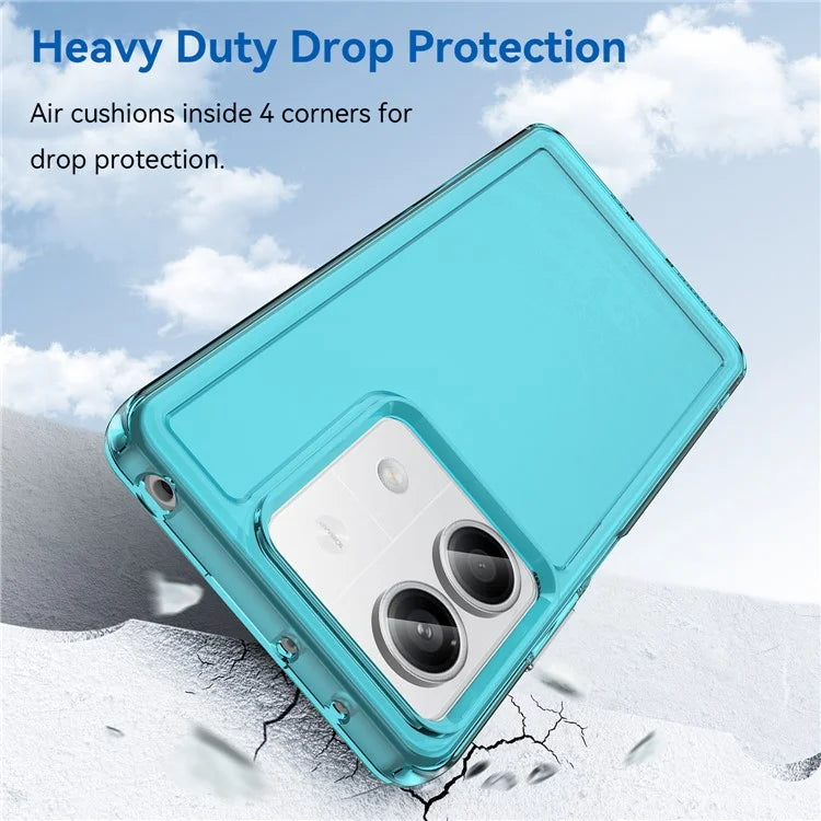 For Xiaomi Redmi Note 13 5G Case Candy Series Clear TPU Cell Phone Cover