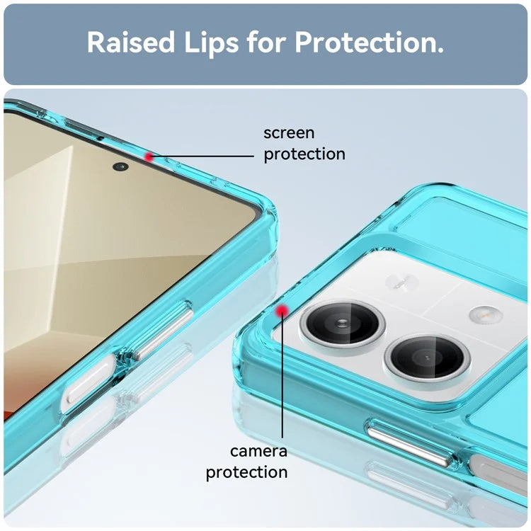For Xiaomi Redmi Note 13 5G Case Candy Series Clear TPU Cell Phone Cover