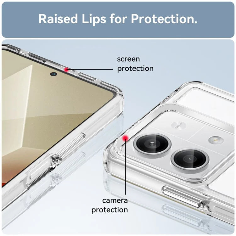 For Xiaomi Redmi Note 13 5G Case Candy Series Clear TPU Cell Phone Cover