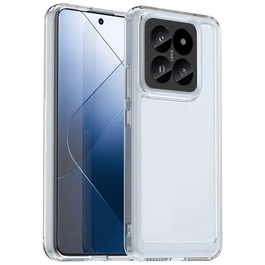 For Xiaomi 14 Pro Case Candy Series Clear TPU Drop Protection Cell Phone Cover