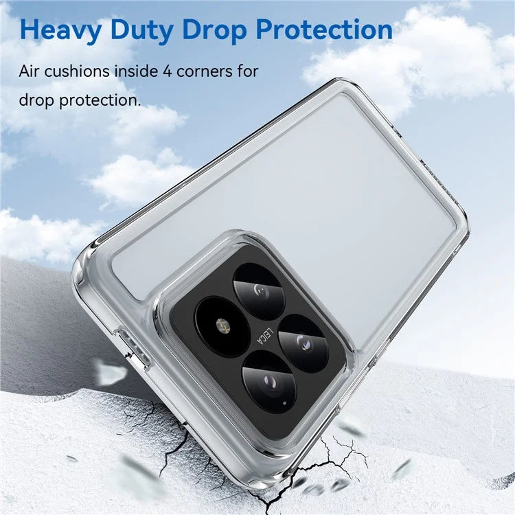 For Xiaomi 14 Pro Case Candy Series Clear TPU Drop Protection Cell Phone Cover