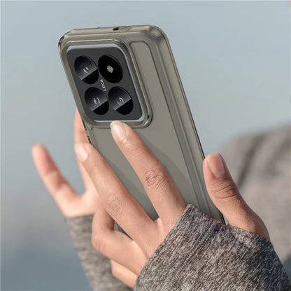 For Xiaomi 14 Pro Case Candy Series Clear TPU Drop Protection Cell Phone Cover Grey