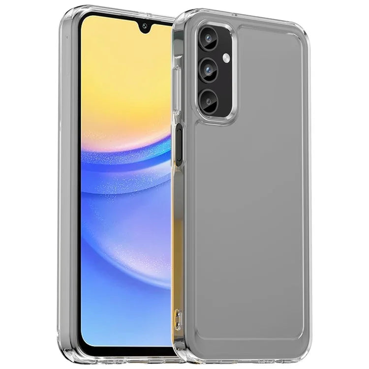 For Samsung Galaxy A15 4G / 5G Case Candy Series Transparent Cell Phone TPU Cover