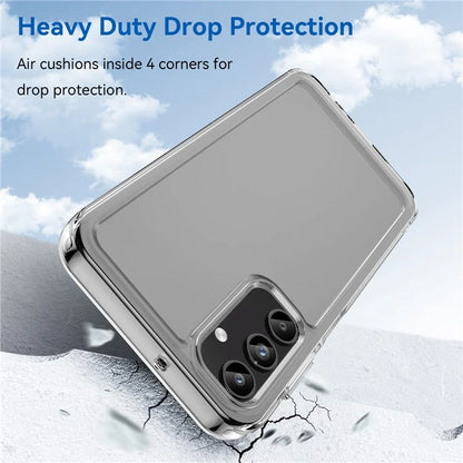 For Samsung Galaxy A15 4G / 5G Case Candy Series Transparent Cell Phone TPU Cover