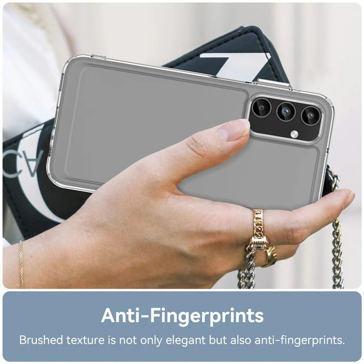 For Samsung Galaxy A15 4G / 5G Case Candy Series Transparent Cell Phone TPU Cover