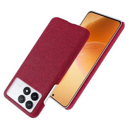 For Xiaomi Redmi K70 Pro 5G / Redmi K70 5G Slim-Fit Phone Case Cloth+PC Cushion Cover