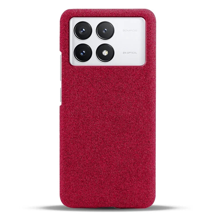 For Xiaomi Redmi K70 Pro 5G / Redmi K70 5G Slim-Fit Phone Case Cloth+PC Cushion Cover