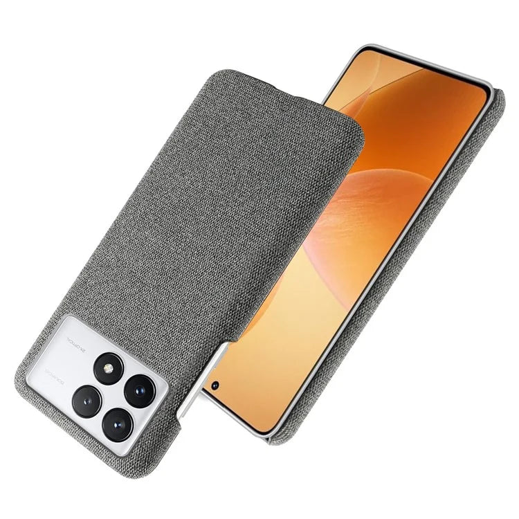 For Xiaomi Redmi K70 Pro 5G / Redmi K70 5G Slim-Fit Phone Case Cloth+PC Cushion Cover