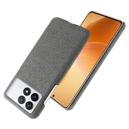 For Xiaomi Redmi K70 Pro 5G / Redmi K70 5G Slim-Fit Phone Case Cloth+PC Cushion Cover