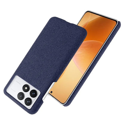 For Xiaomi Redmi K70 Pro 5G / Redmi K70 5G Slim-Fit Phone Case Cloth+PC Cushion Cover