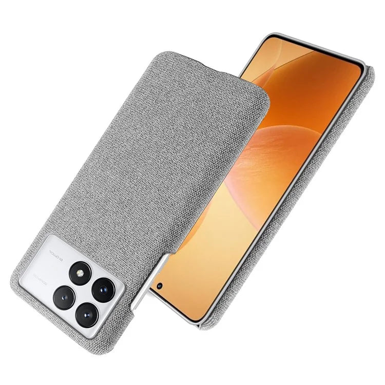 For Xiaomi Redmi K70 Pro 5G / Redmi K70 5G Slim-Fit Phone Case Cloth+PC Cushion Cover