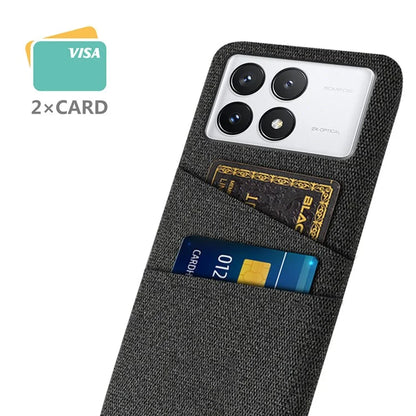 For Xiaomi Redmi K70E 5G / Poco X6 Pro 5G Dual Card Slots Phone Case Protective PC Cover