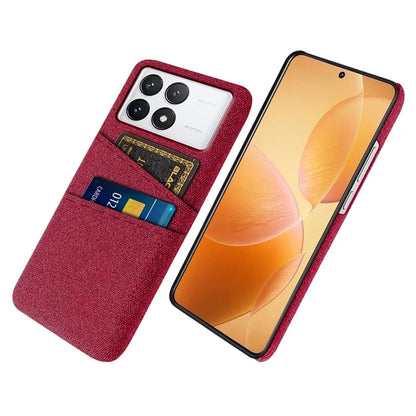 For Xiaomi Redmi K70E 5G / Poco X6 Pro 5G Dual Card Slots Phone Case Protective PC Cover