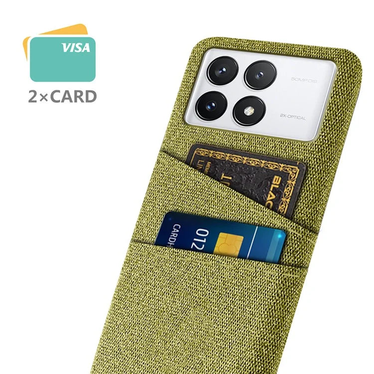 For Xiaomi Redmi K70E 5G / Poco X6 Pro 5G Dual Card Slots Phone Case Protective PC Cover