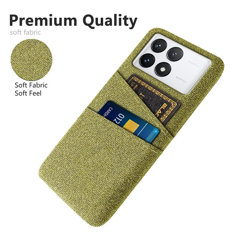 For Xiaomi Redmi K70E 5G / Poco X6 Pro 5G Dual Card Slots Phone Case Protective PC Cover