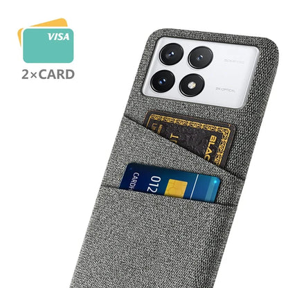 For Xiaomi Redmi K70E 5G / Poco X6 Pro 5G Dual Card Slots Phone Case Protective PC Cover